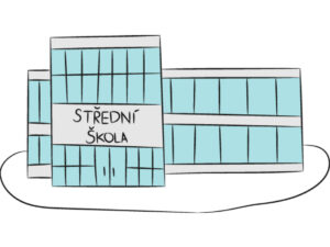 ilustrace střední školy